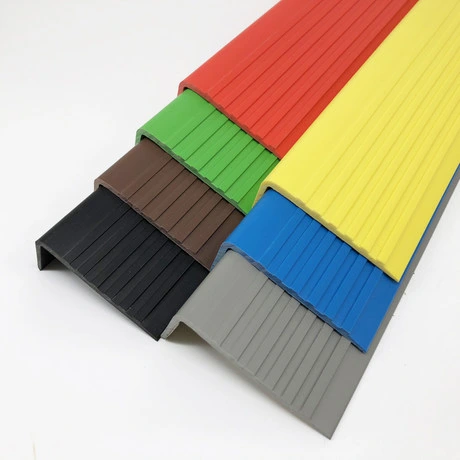 L Shape Stair Edge Protector PVC Stair Nosing Edge Trim Strip