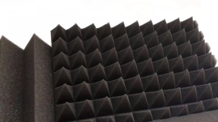 Высококачественная клейкая пирамидальная звукоизоляционная акустическая пена